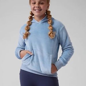 Athleta Feelin Great Blue Plush Hoodie XXL16